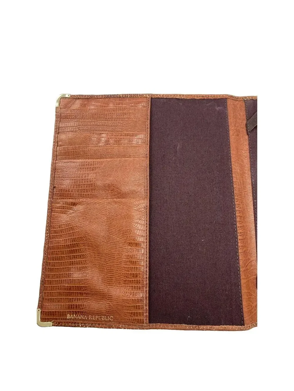 Banana Republic iPad Pleather Cover Case Business Card Holder Sleeve Protective